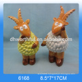 2016 new arrival lovely ceramic goat statue,ceramic goat decoration,ceramic goat figurine